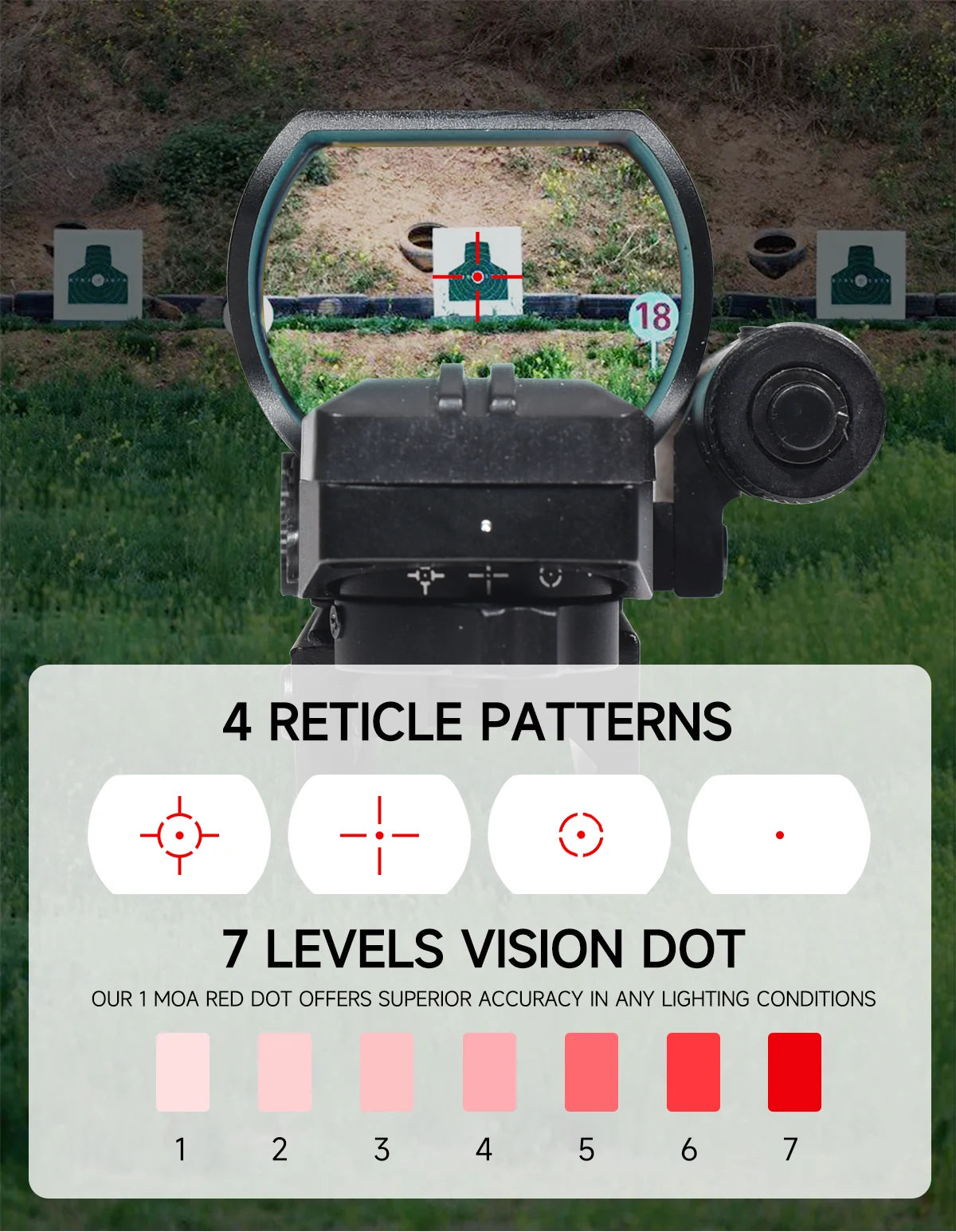 Tactical Reflex Red Dot Sight
