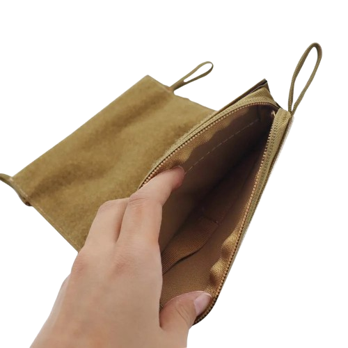 Tactical Chest Organizer Pouch - Double Zipper System