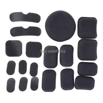 Outdoor Hunting Helmet Sponge Pad Tactical Fast Helmet 19 PCS  Pads Shooting Helmets Comfortable Soft Cushion Pads Set