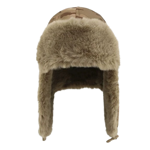 Camouflage Fur Hat