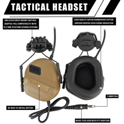 Operator Tactical Helmet Set with NVG/ Airsoft Edition