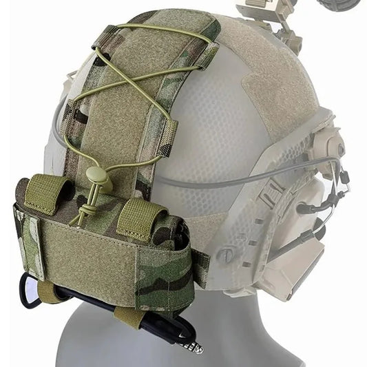 Battery Pouch Tactical Helmet MK1 Counterweight Pouch Helmet NVG Battery Pack Balance Weight Bag Helmets Accessories