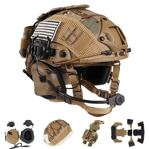Operator Tactical Helmet Set Without NVG/ Airsoft Edition