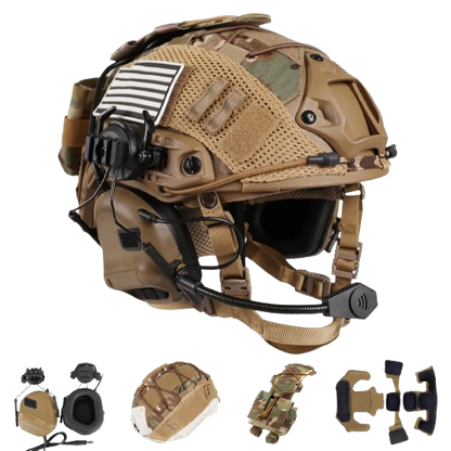 Operator Tactical Helmet Set Without NVG/ Airsoft Edition