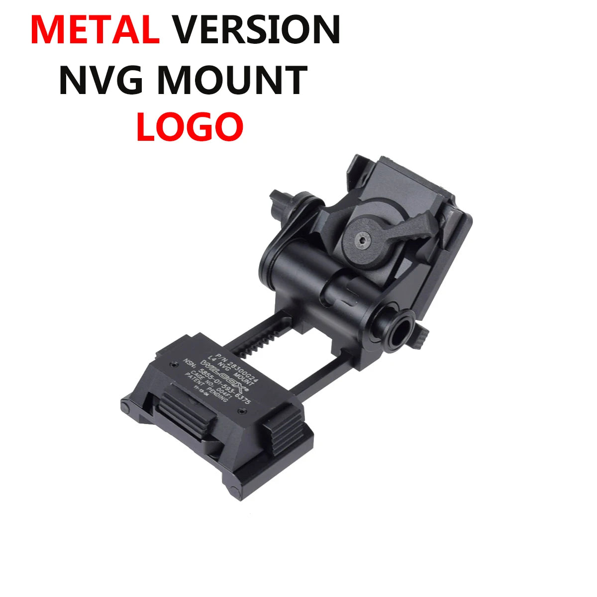 Tactical Wilcox L4 G24 L4G24 NVG Mount Helmet Bracket Holder With J Arm For PVS15 PVS18 GPNVG18 Goggle Night Vision Helmet Parts