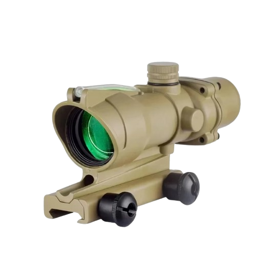 4x32 Combat Prism Scope with Fiber Optic Reticle