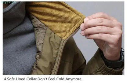 Level 7 Winter Jacket Military Tactical Down Jackets For Men Winter Warm Waterproof Windbreakers Hunting Hiking Parkas Coat Army