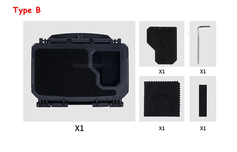 Tactical MOLLE Phone Storage Box Hunting Vests Plate Carrier Phone Holder Navigation Board Airsoft Shooting Admin Panel Board