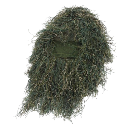 Woodland/ Desert Ghillie Suit Hood – Tactical Camouflage Concealment