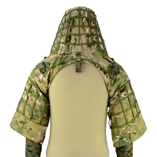 Ghillie Base, Ghillie Cape & Sniper Viper Hood