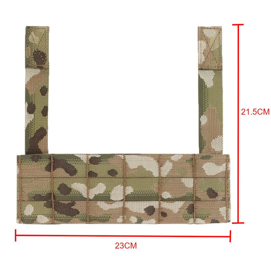 Tactical Chest Rig Harnesses MOLLE Expansion Plate Navigation Pouch Phone Case Mount D3CRM Chest Rig Hunting Vest Accessories