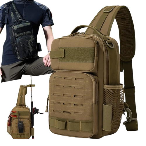 Tactical Chest Pack with Rod Holder
