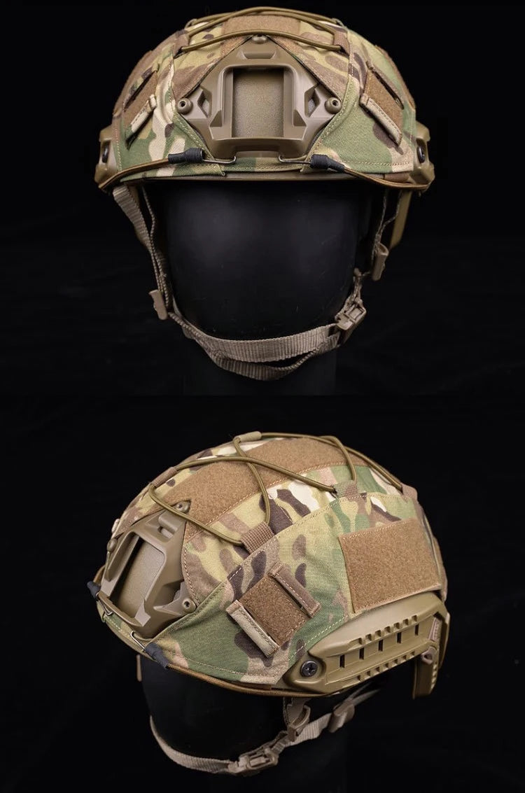 Tactical TOM helmet with full fabric Velcro helmet cover, helmet color changing equipment,