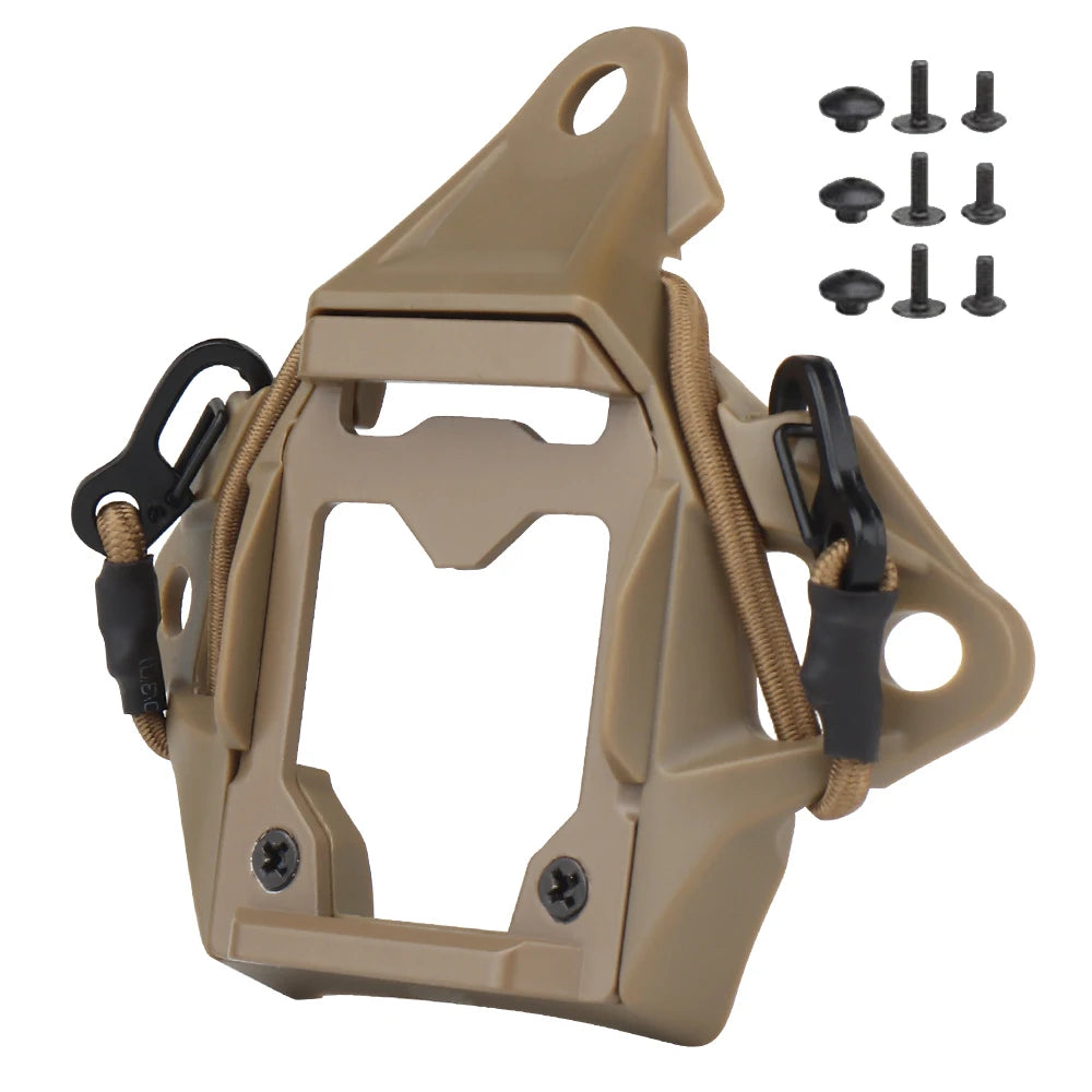 VULPO New Tactical Helmet/Shield Three-hole NVG mounting adapter/aluminum modular shield for the FAST MICH AF Wendy Fast Helmet