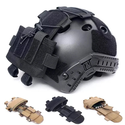 Battery Pouch Tactical Helmet MK1 Counterweight Pouch Helmet NVG Battery Pack Balance Weight Bag Helmets Accessories
