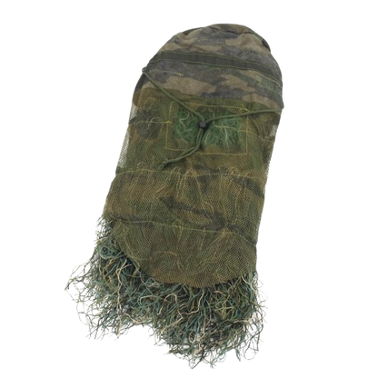 Woodland/ Desert Ghillie Suit Hood – Tactical Camouflage Concealment
