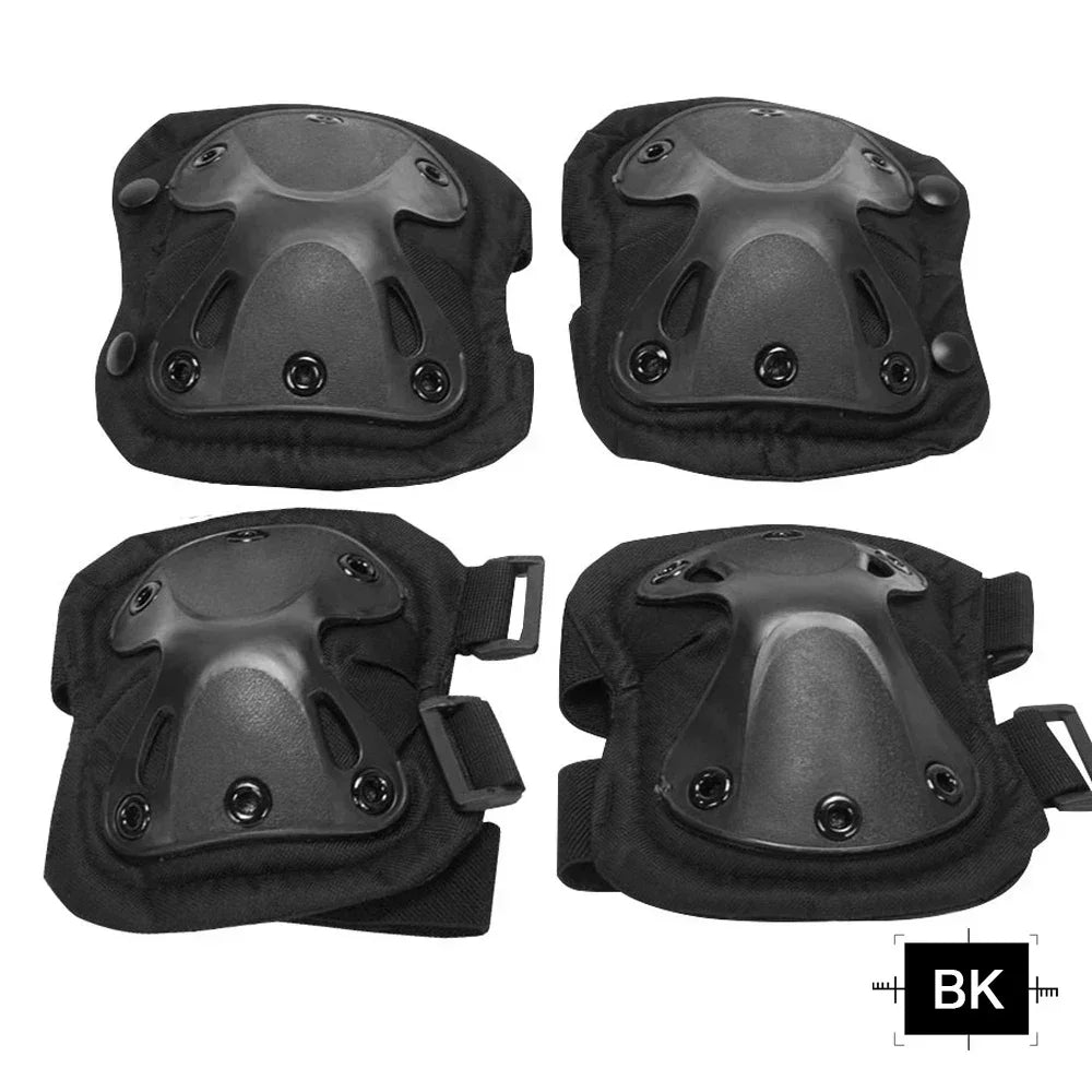 Unisex Camo Tactical KneePad Elbow Pads Knee Protector for Men Women Outdoor Sport Working Hunting Skating Safety Gear Kneecap