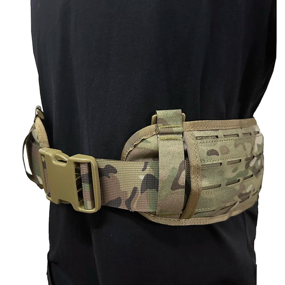 Lightweight Modular Waist Belt, Tactical Waistband, Laser Cutting, Molle System Accessories, TC0223, New