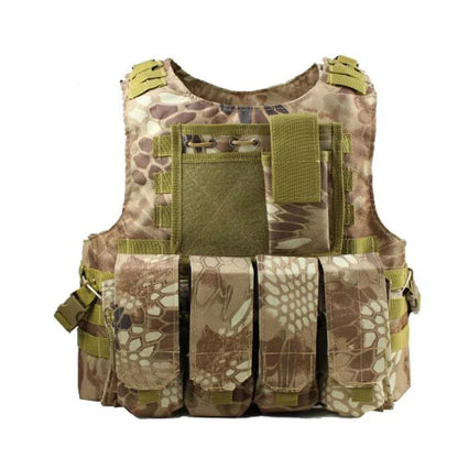 Outdoor Tactical Molle Vest Combat Assault Vests Clothes Combat Paintball Multicam Kryptek Black Camo Clothing Hunting Vest Gear