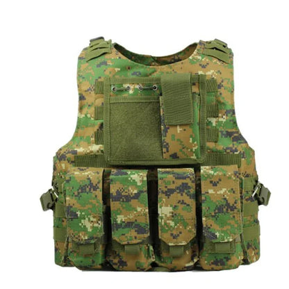 Outdoor Tactical Molle Vest Combat Assault Vests Clothes Combat Paintball Multicam Kryptek Black Camo Clothing Hunting Vest Gear