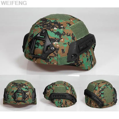 Tactical MICH2000 Helmet Cover Military Hunting Airsoft Gear Helmet Accessories Camouflage Cloth Helmet Cover for MICH Helmet