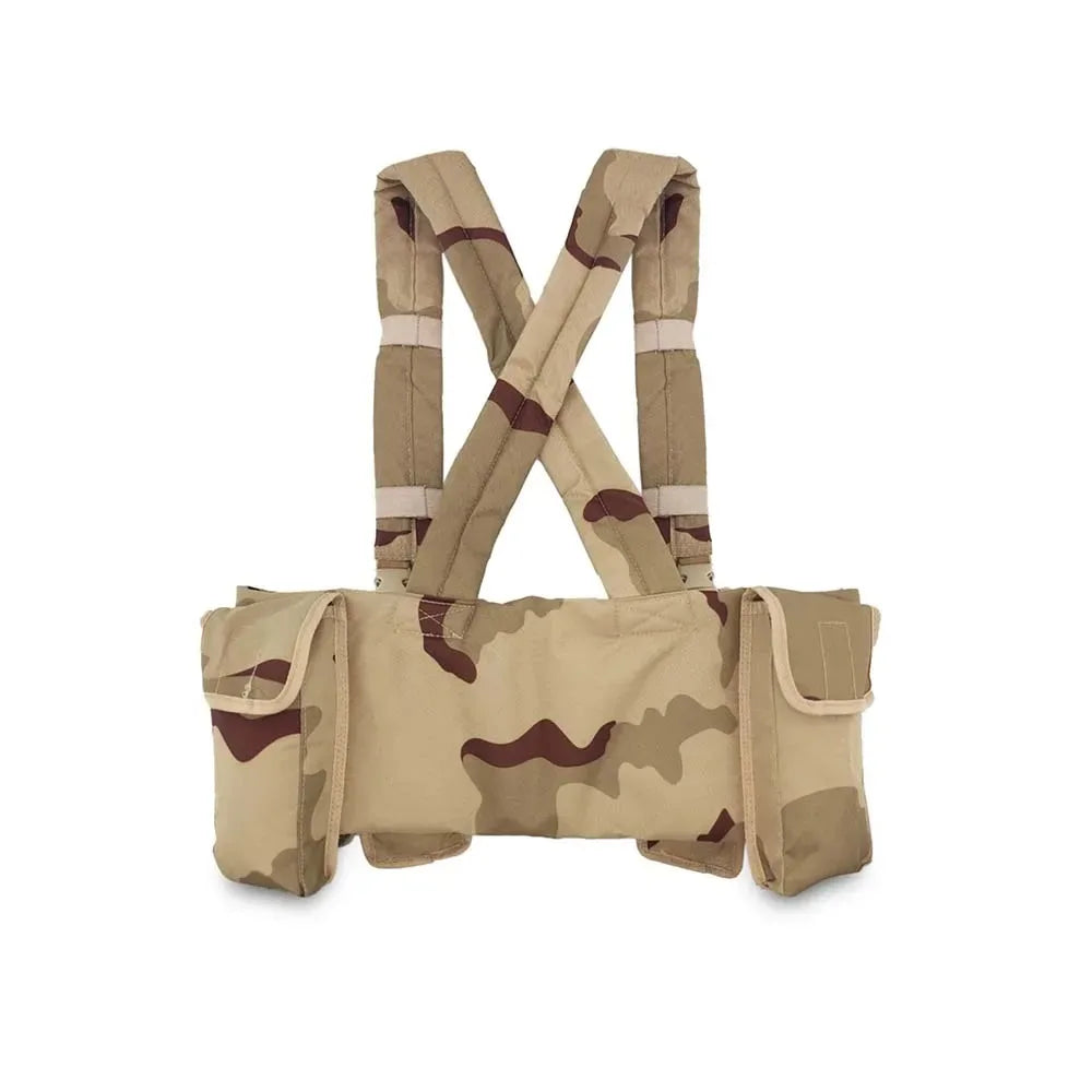 Tactical Chest Rig Multifunctional Chest Hanging Vest Airsoft Paintball Shooting CS Game Equipment for Outdoor Hunting Training