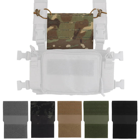Tactical Chest Rig MOLLE Expansion Plate Harnesses Navigation Pouch Phone Carrier Mount D3CRM Chest Rig Hunting Vest Accessories