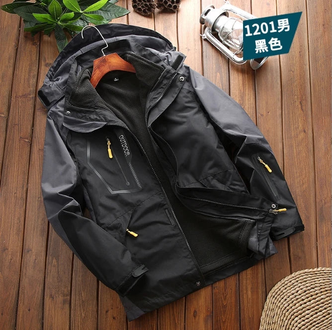 Winter Ski Jacket Men Warm Skiing Snowboard Trekking Jackets Windproof Waterproof Breathable Snow Coats Jacket For Men