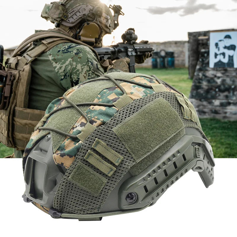 Tactical Helmet Cover Universal Outdoor CS Tactical Protection Helmet Cover Professional Accessories Camouflage Helmet Cloth