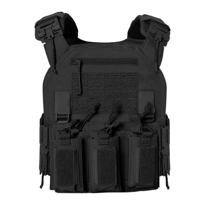 Laser-Cut MOLLE Quick-Release Tactical Plate Carrier