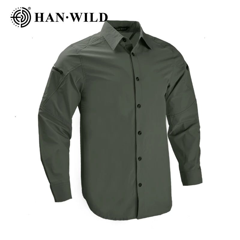 Tactical Shirts Windbreaker Hiking Combat Uniform Trainning Suits Work Set Camping Outdoor Clothes Hunting Suit Men Shirt