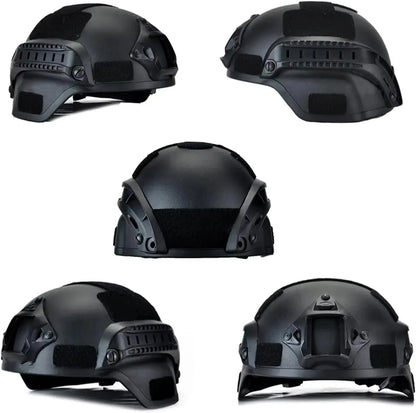 BOOIU FAST Airsoft Helmet MICH 2000 MH Tactical Helmet Outdoor Tactical Painball CS Shooting Cycling Military Protect Equipment