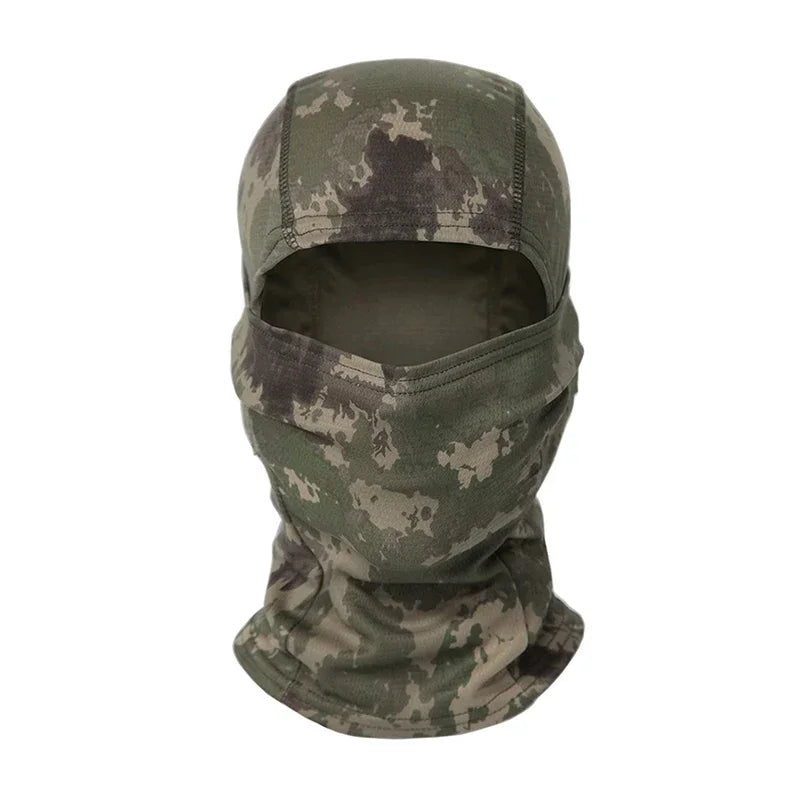 Tactical Camouflage Balaclava Hat Full Face Mask Skiing Cp Cycling Hunting Head Neck Cover Helmet Liner Cap Military Men Scarf