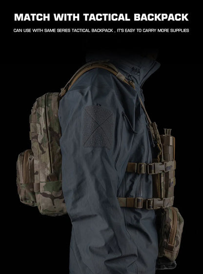 Tactical Chest Rig - Quick Release 556 Magazine Pouch