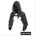 Tactical Combat Uniform Long Sleeve Breathable Camo Clothing with hat With Multiple Vests Chest Rig Outdoors Hunting Accessories