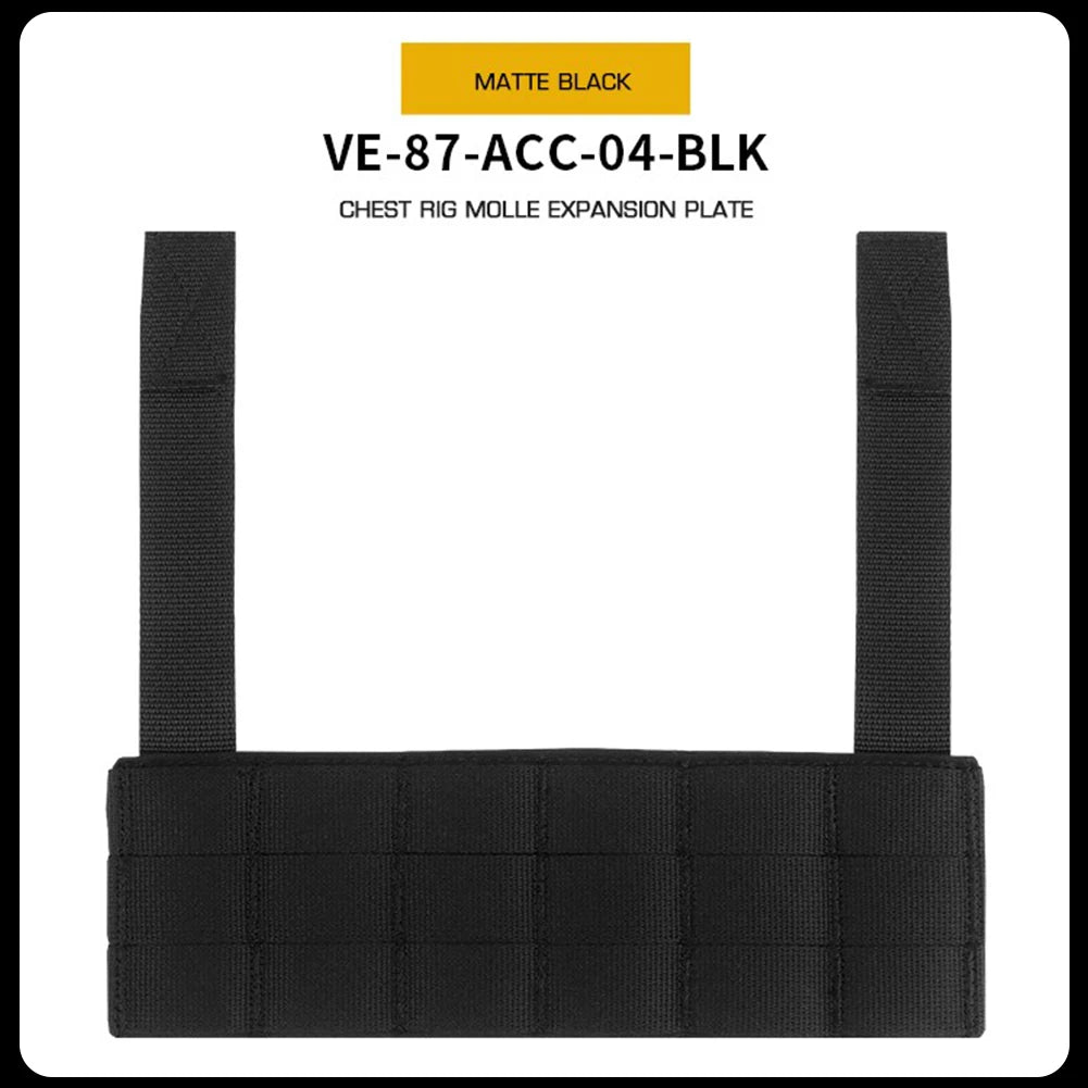 Chest Rig Harnesses Extension Accessories Tactical Chest Vest Rig Chest Rig Expansion Airsoft Tactical Vest Accessories