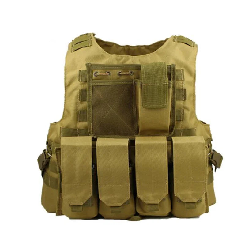 Outdoor Tactical Molle Vest Combat Assault Vests Clothes Combat Paintball Multicam Kryptek Black Camo Clothing Hunting Vest Gear