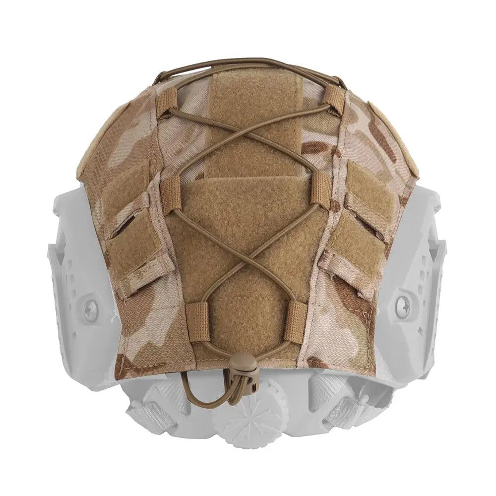 Tactical Helmet Cover for MH PJ BJ OPS-Core Fast Helmet Paintball Airsoft Helmet Cover MC With Elastic Cord