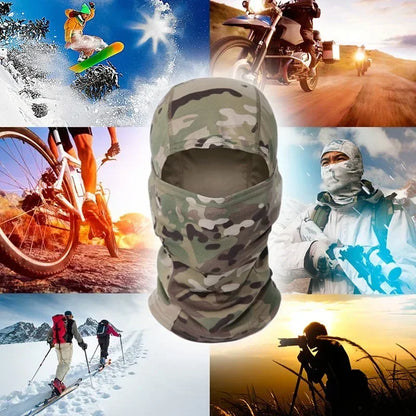 Tactical Camouflage Balaclava Hat Full Face Mask Skiing Cp Cycling Hunting Head Neck Cover Helmet Liner Cap Military Men Scarf