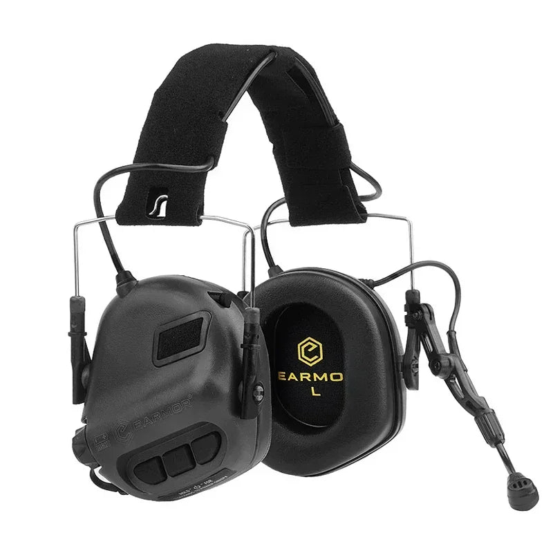 NEW Upgraded Original Earmor M32 Tactical Headset Hunting & Shooting Earmuffs with Microphone, Sound Amplification