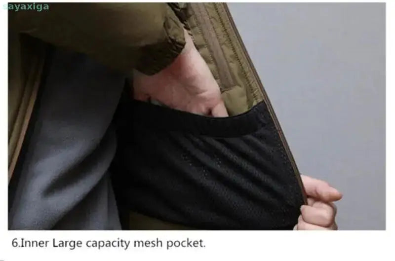 Level 7 Winter Jacket Military Tactical Down Jackets For Men Winter Warm Waterproof Windbreakers Hunting Hiking Parkas Coat Army