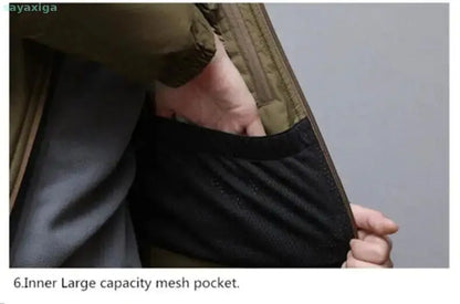 Level 7 Winter Jacket Military Tactical Down Jackets For Men Winter Warm Waterproof Windbreakers Hunting Hiking Parkas Coat Army