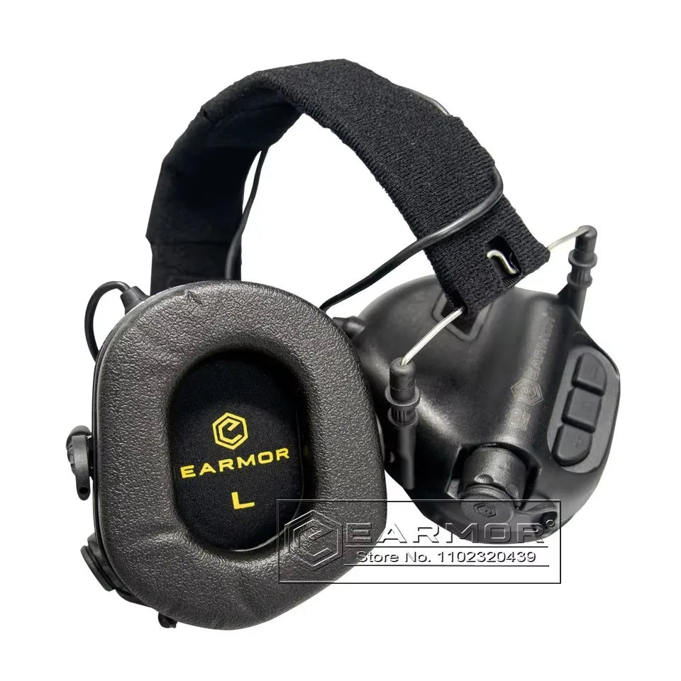 earmor M31 tactical earphones anti-noise headphones active shooting earmuffs shooting hearing protection soundproof earmuffs