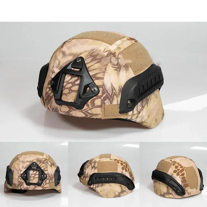 MICH2000 Tactical Helmet Cover Hunting Airsoft Outdoor Shooting Sports Camouflage Protective Helmet Cloth Cover Helmet Accessory