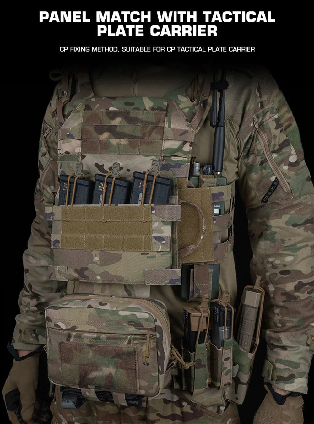 Tactical Chest Rig - Quick Release 556 Magazine Pouch