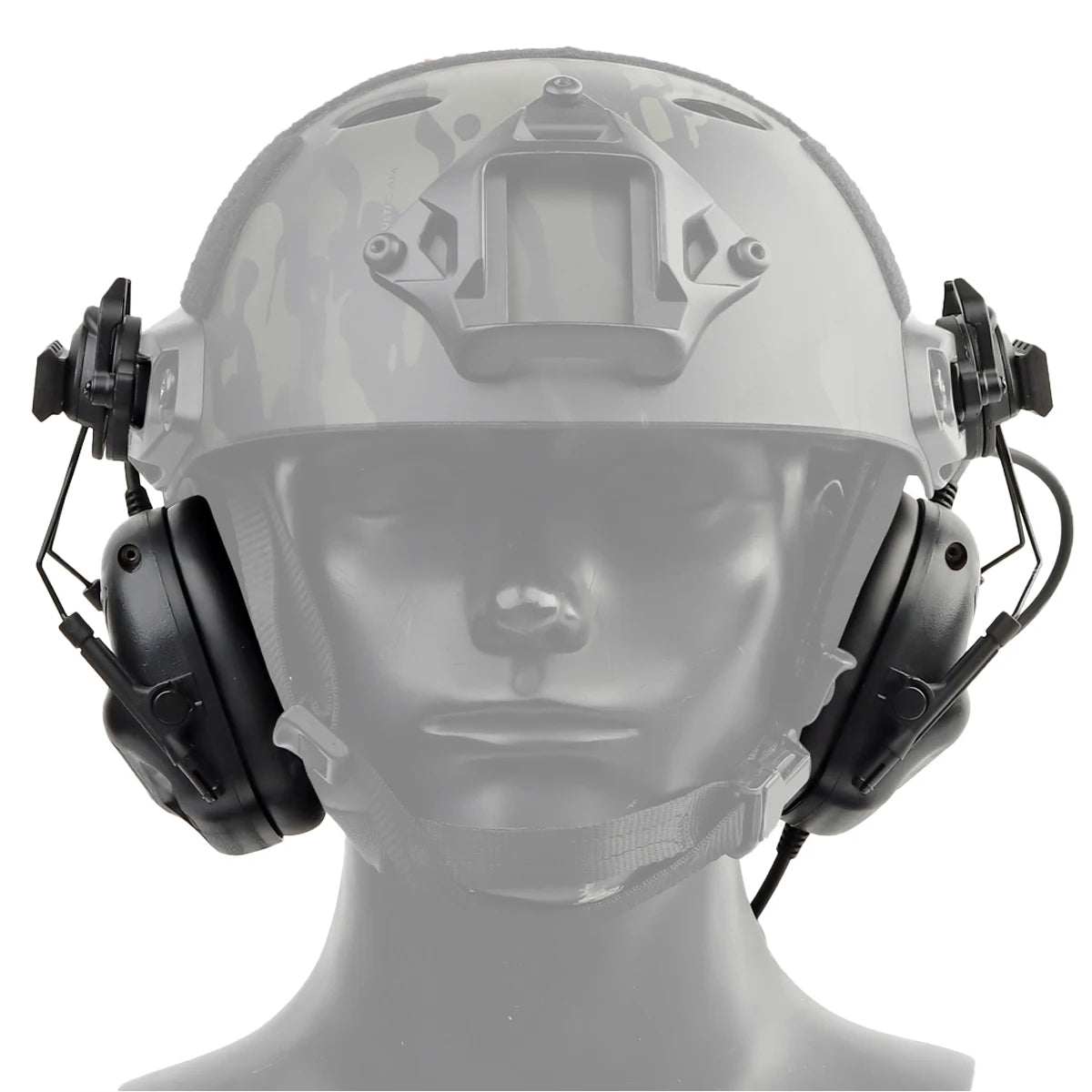 Tactical Headset Non-picking Noise-Cancelling Headset For Helmet Headset Baofeng Radio PTT Adapter Mobile Earphone