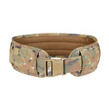 Tactical Battle Belt Adjustable Airsoft Waist Belt Quick Release Buckle Outdoor Hunting Paintball Padded Thickened Widened Waist