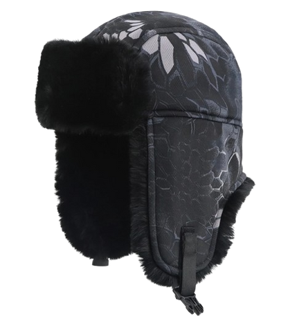Camouflage Fur Hat