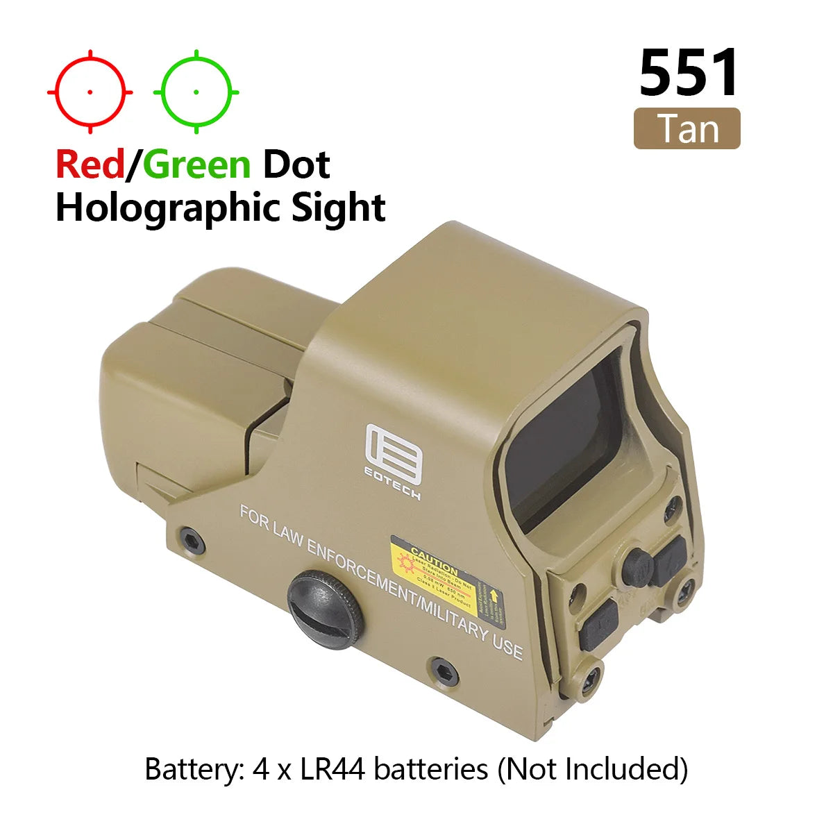 Tactical Red Dot Holographic Sight