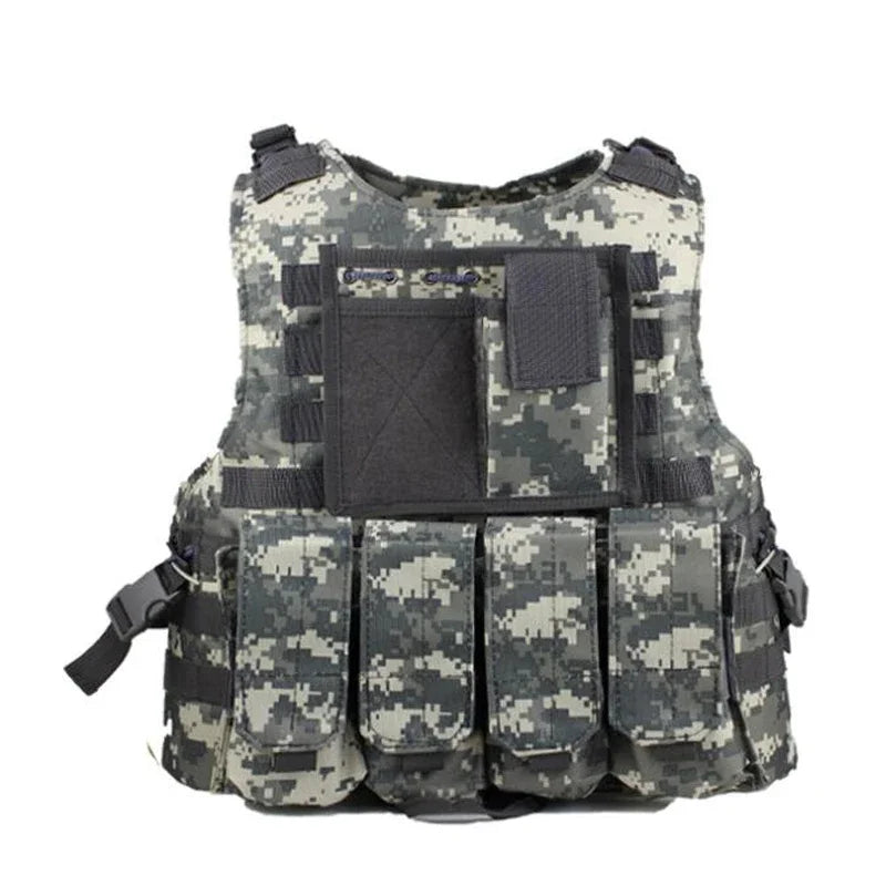 Outdoor Tactical Molle Vest Combat Assault Vests Clothes Combat Paintball Multicam Kryptek Black Camo Clothing Hunting Vest Gear